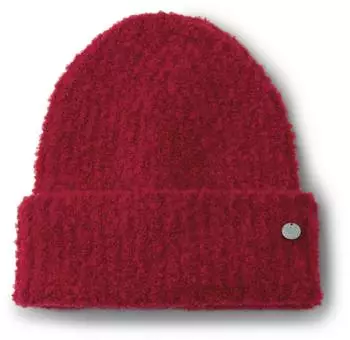 Street One Frauen Bouclé Beanie in Rot Gr: One size (CCA57285311359A)
