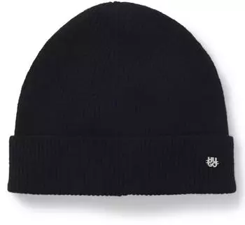HUGO Mütze aus Kaschmir mit Logo-Detail Style Xamiroh 50551731 Schwarz ONESI