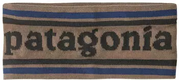 Patagonia Powder Town Headband parkstripe:marlowbrown