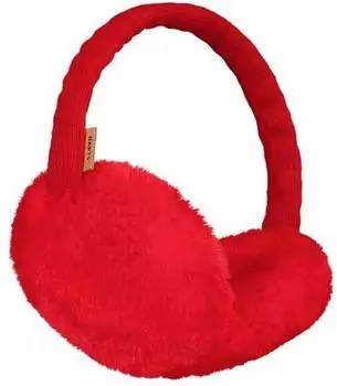 Barts Women's Plush Earmuffs Ohrenschützer red
