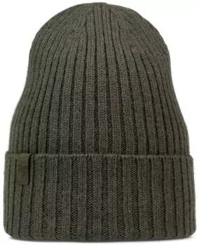 Buff Knitted Beanie Norval Cap bark