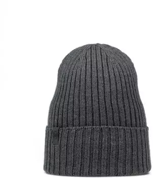 Buff Knitted Beanie Norval Cap greyheather