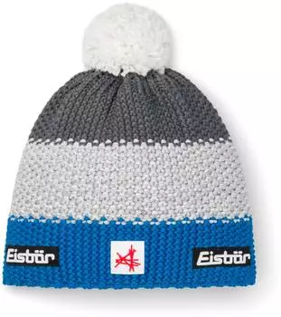 Eisbär Star Pompon Ski Austria Cap bugatti/light grey/anthracite