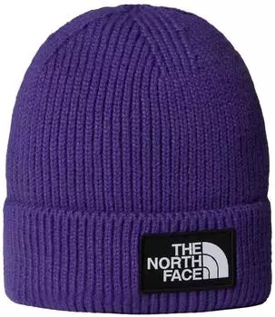 The North Face TNF Logo Box Beanie (NF0A8CHE) peak purple