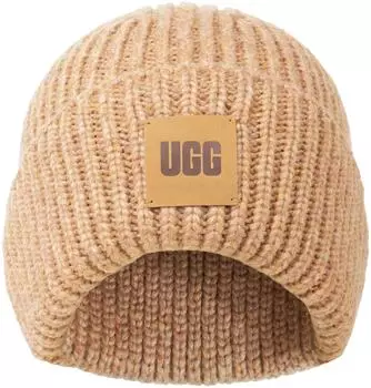 UGG Chunky Rib Beanie (20061) camel