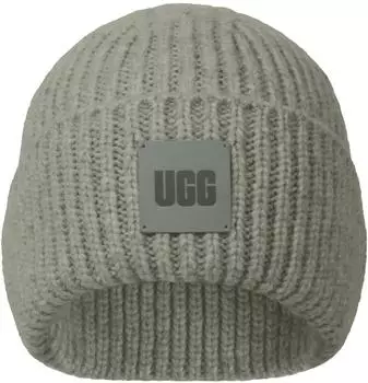 UGG Chunky Rib Beanie (20061) grey mist