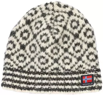Devold Svalbard Wool Beanie off-white/anthracite