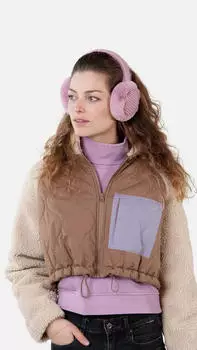 Barts Women's Bigwit Earmuffs Ear Warmers stone
