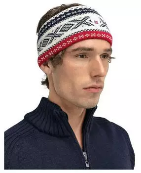 Dale of Norway Dystingen Headband navy/off-white/raspberry