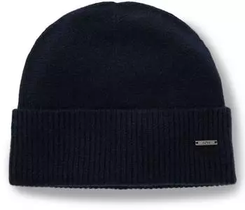 Hugo Boss Mütze aus Kaschmir mit Logo (50548851) dunkelblau