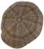 Stetson Denwick Driver Flatcap braun-beige