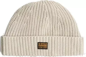 G-Star Originals Fisherman Beanie Wei&szlig; one size whitebait D24321-D167-1603-PC