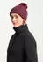 Jack Wolfskin Pompom Beanie Winddichte Strickmütze One Size red raisin (1905092_5114)