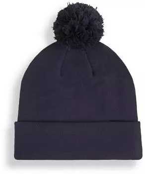 Puma WRMLBL Golf-Beanie mit abnehmbarem Bommel Herren Accessoires Blau OSFA Blue (024810_12)