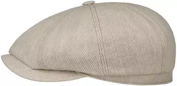 Stetson Hatteras Sustainable Uni Twill Flatcap hellbeige