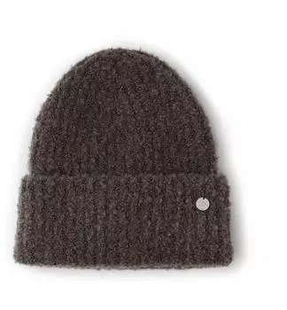 Street One Frauen Bouclé Beanie in Braun Gr: One size (A57285316762A)
