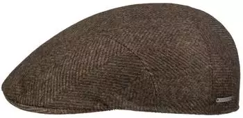 Stetson Bardsey Schirmm&uuml;tze Cashmere Fischgrat braun