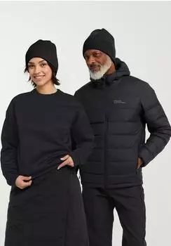 Jack Wolfskin Fuzzy Beanie Klassische Strickm&uuml;tze black black (A65238_6000)