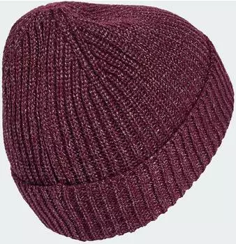 Adidas GLOW BEANIE Maroon / White / Maroon / (KT4400)