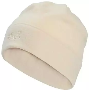 Jack Wolfskin Real Stuff Beanie Warme Fleece M&uuml;tze Unisex one size beige A66181_A0084_OS