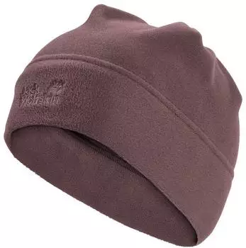 Jack Wolfskin Real Stuff Beanie Warme Fleece M&uuml;tze Unisex one size purple A66181_I0159_OS