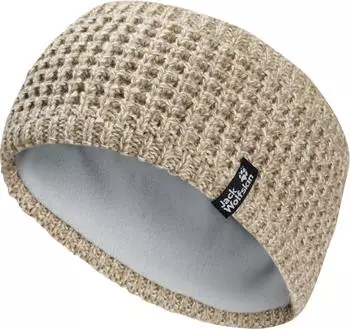 Jack Wolfskin Medley Knit Headband Women Warmes Strick-Stirnband Damen beige (A65242_A0082)