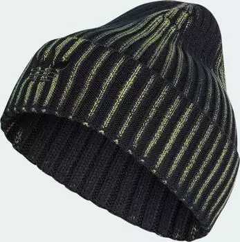 Adidas Beanie mit verwaschener Optik Black / Olive Strata /M (KU7542)