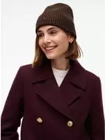 Tommy Hilfiger Strickm&uuml;tze "TH FLAG PIMA COTTON BEANIE" Beanie mit...