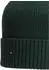 Tommy Hilfiger Flag Beanie with Cashmere (AM0AM12796) majestic emerald melange