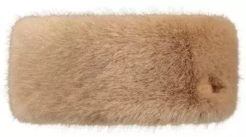 Barts Women's Fur Headband lightbrown