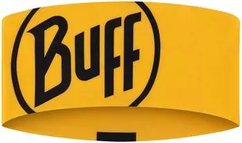 Buff Coolnet UV Wide Headband logoyellow