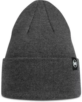 Buff Knitted Beanie Lilon greyheather
