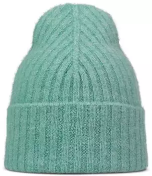 Buff Knitted Beanie Nilah mint