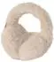 Barts Women's Big Fur Earmuffs beige