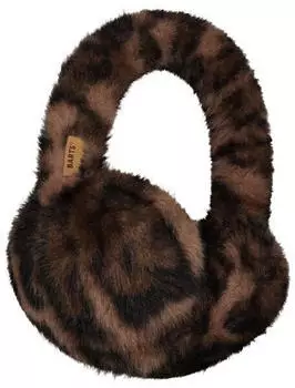 Barts Women's Big Fur Earmuffs Ohrenwärmer printbrownii