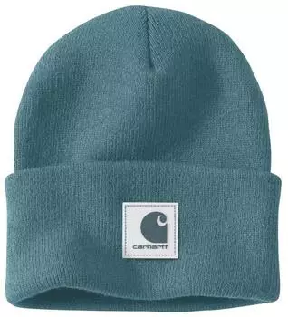 Carhartt Rubber Patch Watch Cap Beanie (106920) harbor teal
