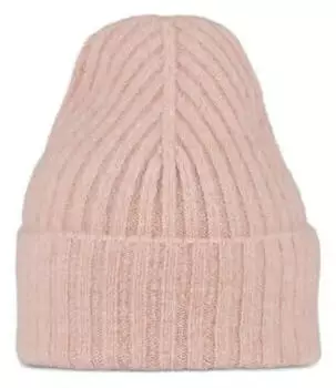 Buff Knitted Beanie Nilah peachbeige