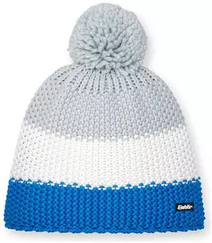 Eisb&auml;r Kid's Star Pompon M&uuml;tze eisblau/white/fjord