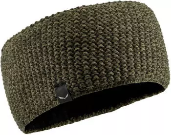 Salewa Knitted Headband darkolive