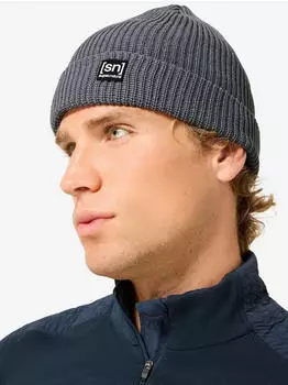 Super Natural Merino Basic Beanie stormyweather