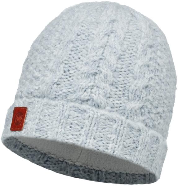 Buff Knitted & Polar Hat Amby white