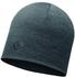 Buff Merino Wool Thermal Hat solid grey