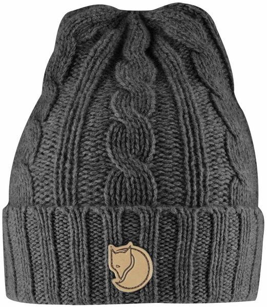 Fjällräven Braided Knit Hat dark grey