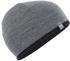 Icebreaker Adult Pocket Hat black/gritstone heather