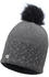Buff Knitted & Polar Hat Elie grey