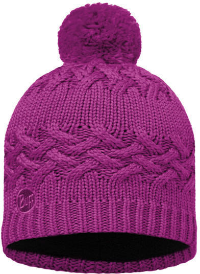 Buff Knitted & Polar Hat Savva Mardi grape