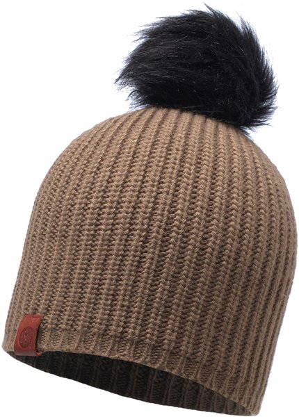 Buff Knitted Hat Adalwolf taupe