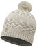 Buff Knitted & Polar Hat Savva cream