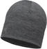 Buff Merino Wool 1 Layer Hat solid grey