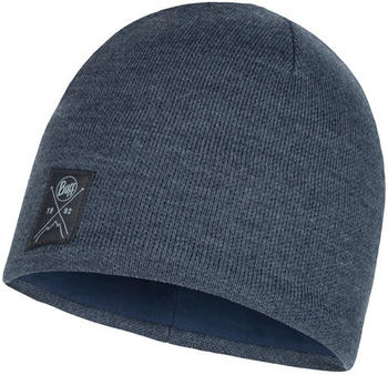 Buff Knitted Polar Hat solid navy